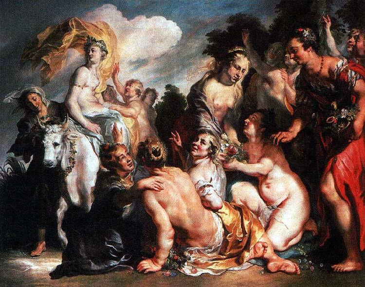 Jacob Jordaens Abduction of Europe Spain oil painting art